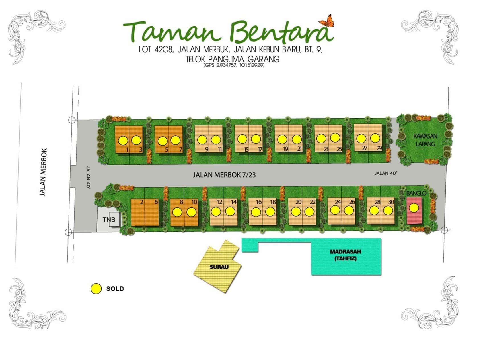 Site Plan Taman Bentara Site Plan Taman Bentara